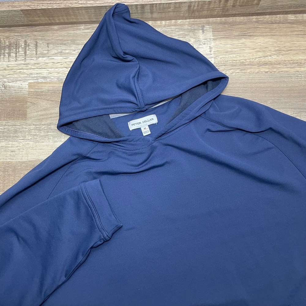 Peter Millar Pine Performance Pullover Hoodie Men… - image 1
